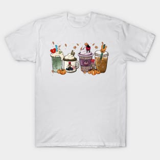 Halloween Coffee meme T-Shirt